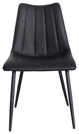 Alibi Dining Chair Matte Black, Set of 2