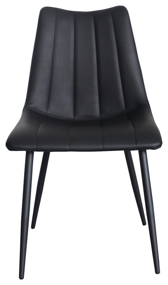 Alibi Dining Chair Matte Black, Set of 2