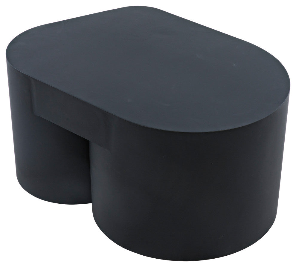 Bain Coffee Table, Black Metal