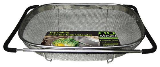 nu steel Over The Sink Colander