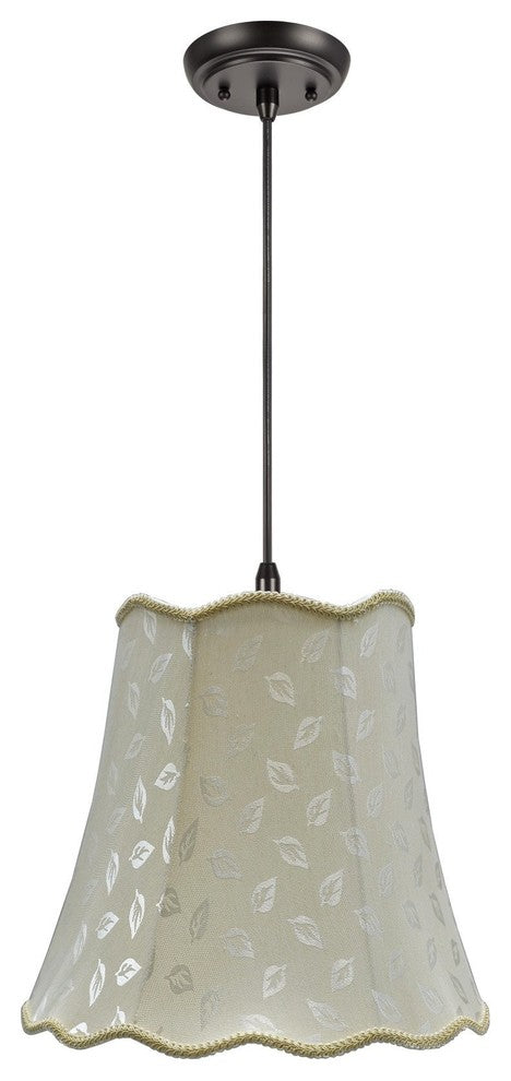74003, 2-Light Hanging Pendant Ceiling Light, Butter Creme