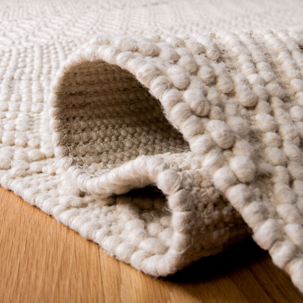 Safavieh Couture Natura Collection NAT852 Rug, Ivory, 10'x14'