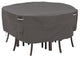 Ravenna Round Patio Table and Chair Set Cover/Premium Outdoor Furniture Cover