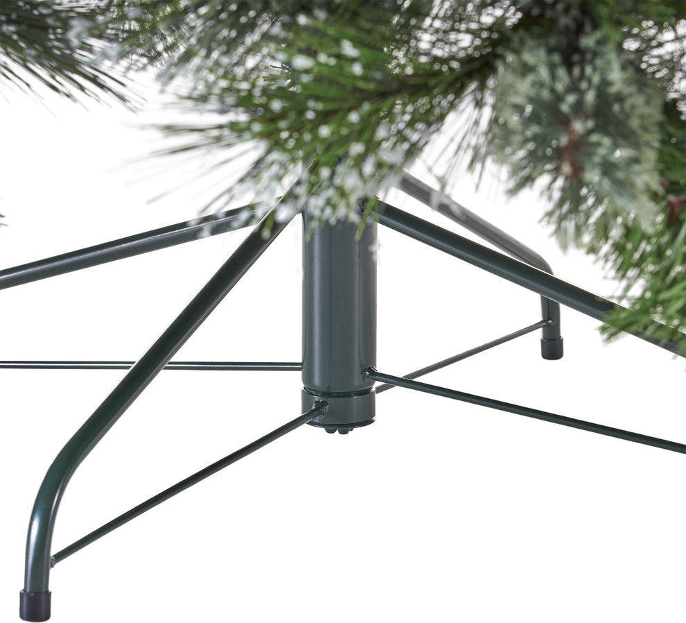 9' Cashmere and Mixed Spruce Artificial Christmas Tree, Unlit