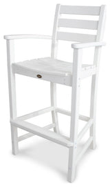 Monterey Bay Bar Arm Chair, Classic White