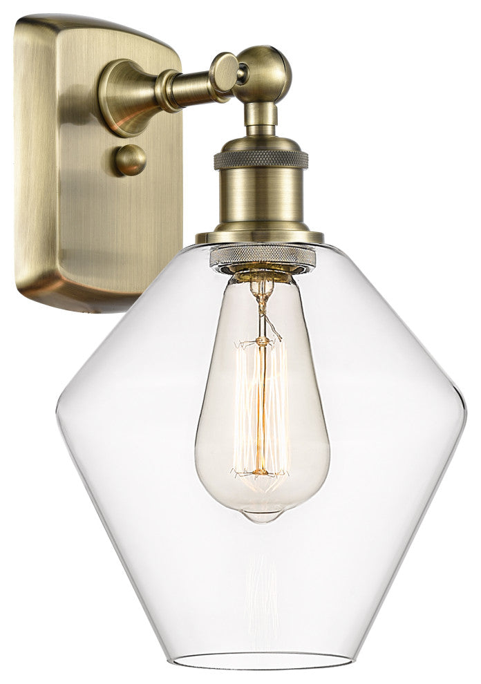 Innovations 516-1W-AB-G652-8 1-Light Sconce, Antique Brass
