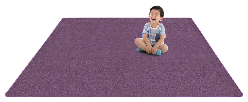 Kid Essentials Rug, Endurance, Purple, 12''x6''