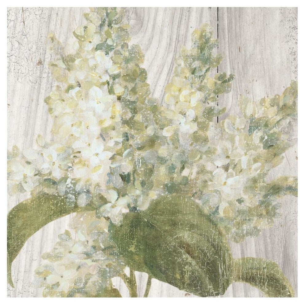 "Scented Cottage Florals II Crop" Digital Paper Print by Danhui Nai, 42"x42"
