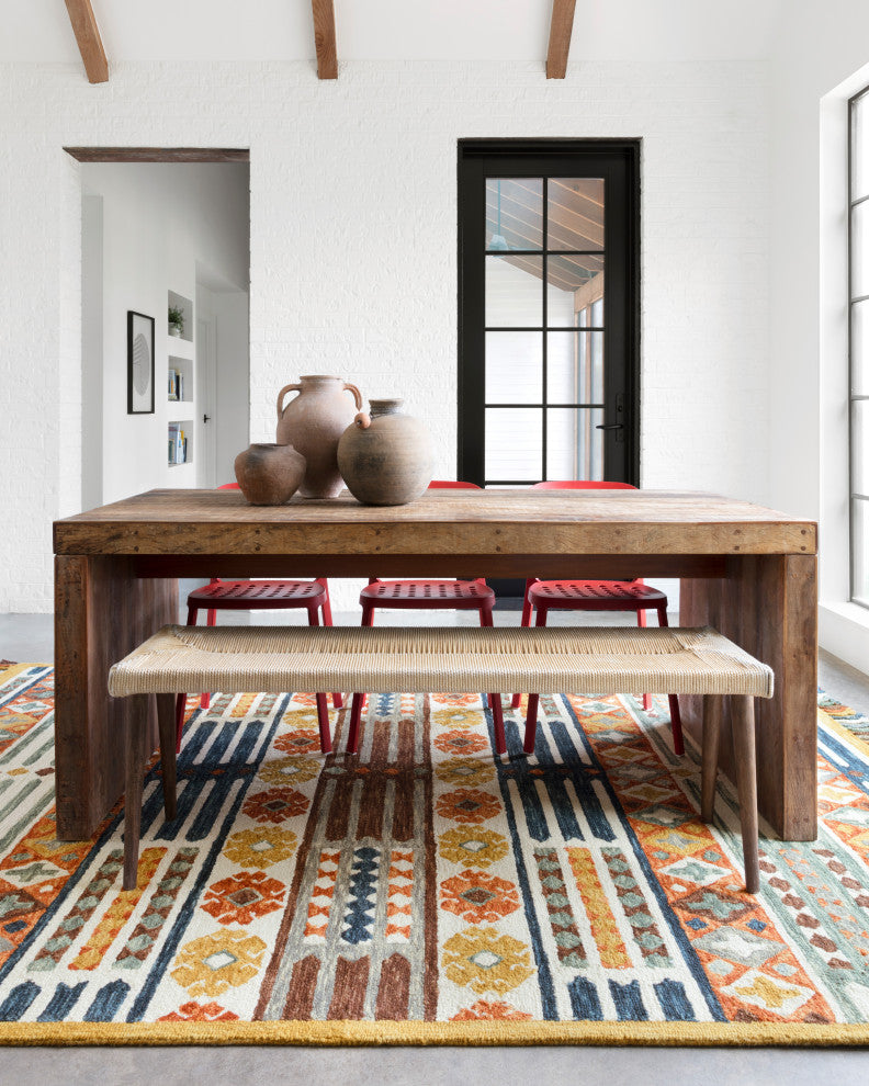 Orange Gold  Hand Hooked Zharah Area Rug by Loloi, 3'6"x5'6"