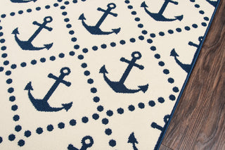 Baja Rug, Ivory, 5'3"x7'6"
