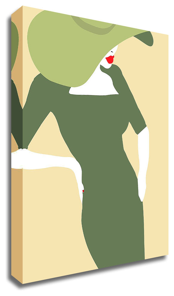 Lady No. 20 by Sean Salvadori, Print on Canvas, 25"x35"