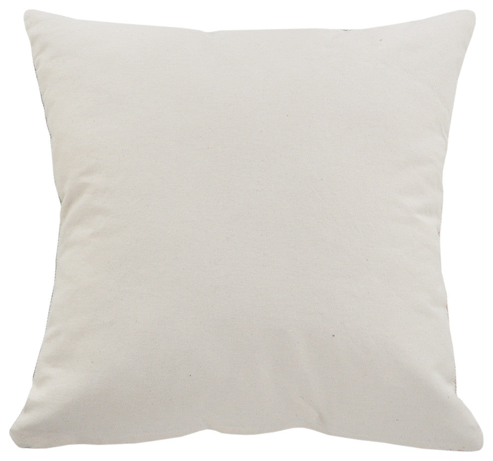 Delicate Textured Striped Throw Pillow