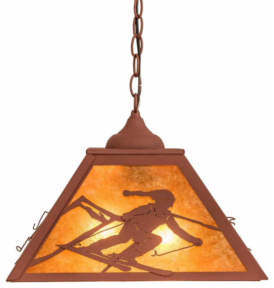 16 Square Alpine Pendant