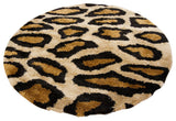 Amazon Contemporary Area Rug, 7'9" Round