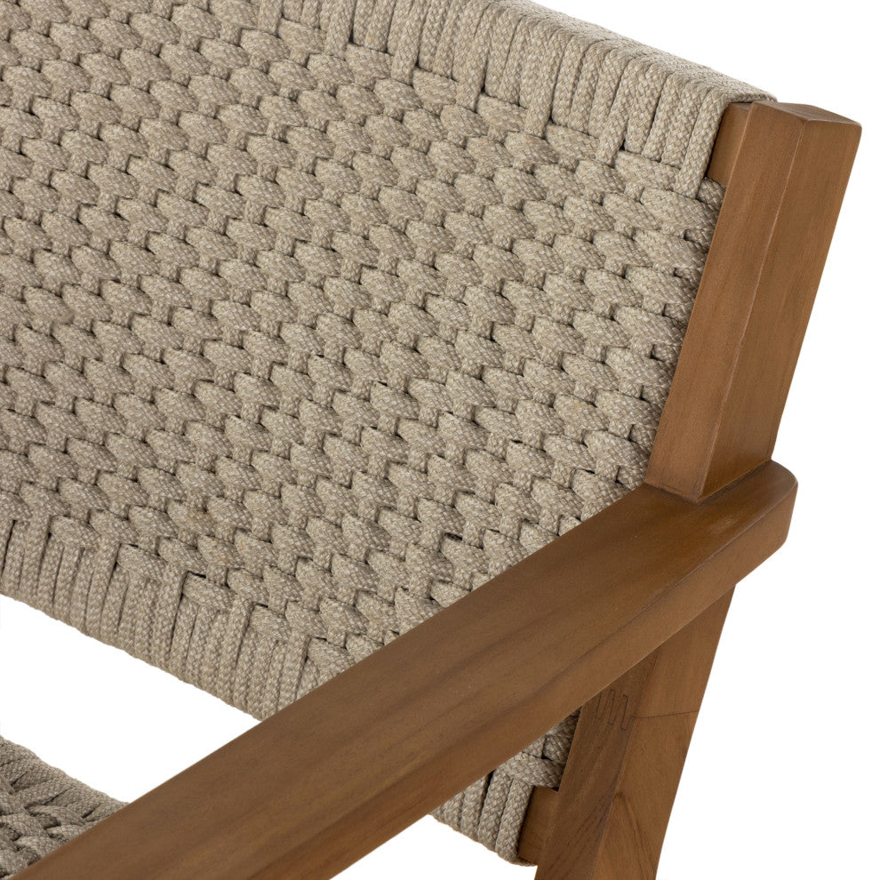 Delano Outdoor Chair-Natural Teak