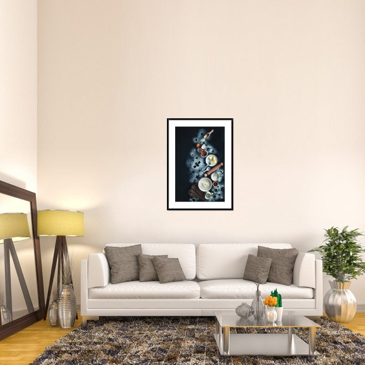 "Baking For Stargazers" Framed Digital Print by Dina Belenko, 32x44"