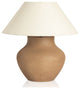 Parma Ceramic Table Lamp-Dark Sand