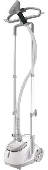 Professional Garment Steamer With Food Pedals, Silver