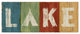"Lake Lodge V" Digital Paper Print by Sue Schlabach, 32"x14"