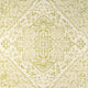 Estrella Bohemian Medallion Textured Weave Indoor/Outdoor, Cream/Green, 5' Square