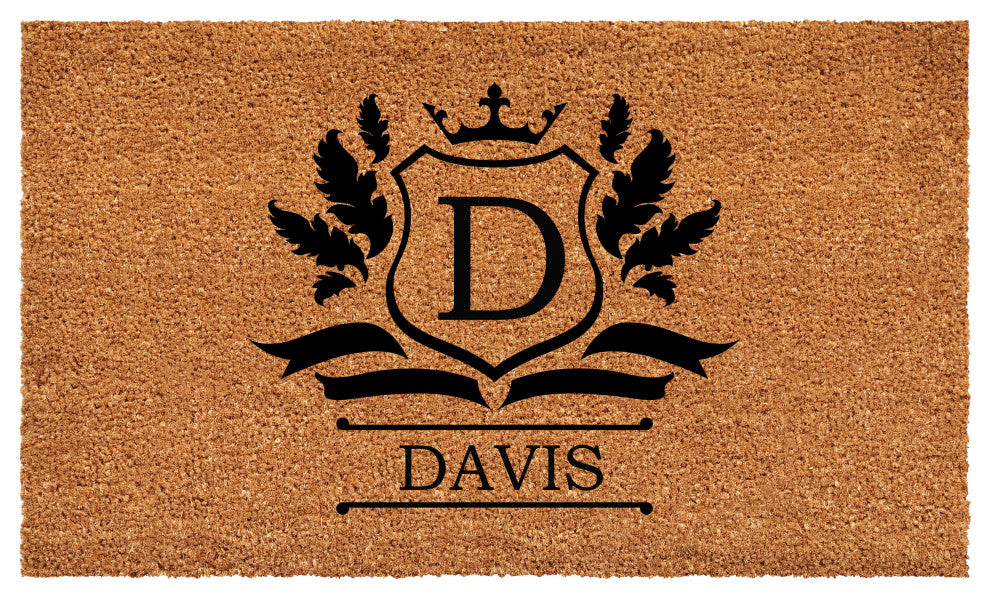 Calloway Mills Imperial Doormat, 17"x29", Letter D