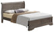 King Bed, Gray