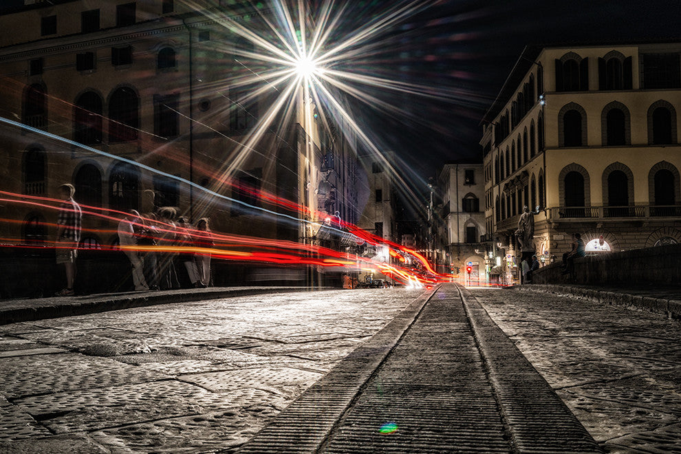 "Florence Flares Two, " Paper, 24"x36"