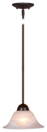 Da Vinci 9.75" Mini Pendant Oil Burnished Bronze