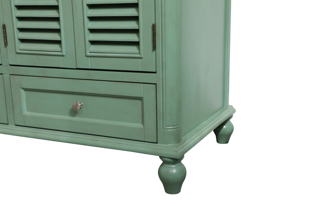 Home Living Single Bathroom Vanity, Vintage Mint, 48"