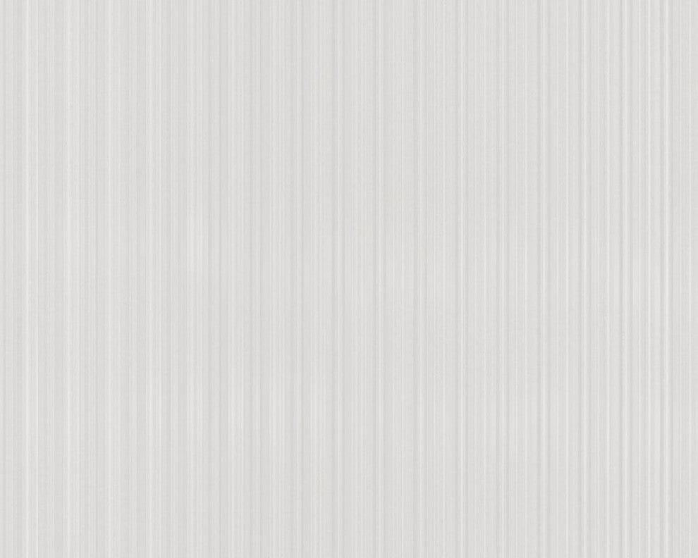 B&W 3, Black and White Look Metallic, White Wallpaper Sample, Modern Wall Decor