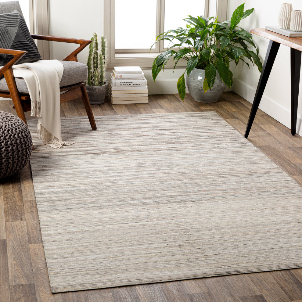 Surya Zander ZND-1009 Rustic Area Rug, 8' x 10' Rectangle
