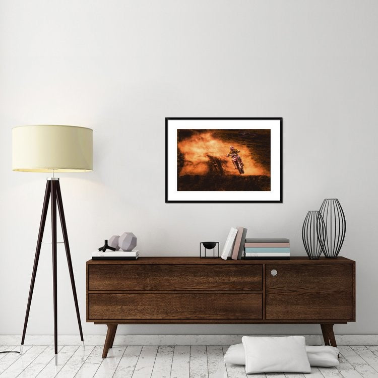 "Above" Framed Digital Print by Salkov Igor, 38"x28"