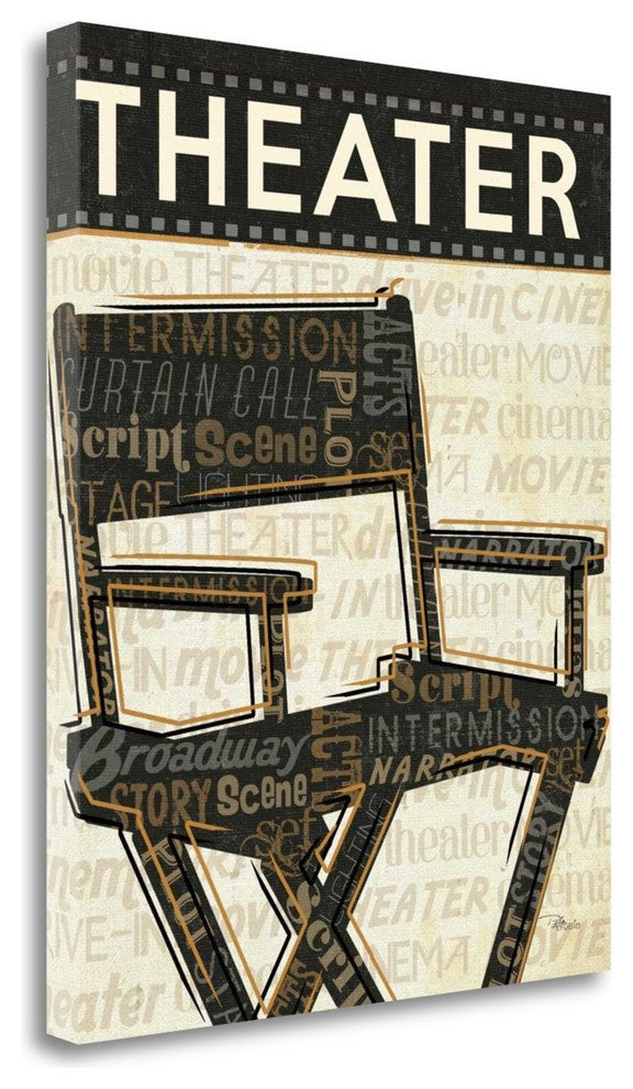 "Cinema III" By Pela Studio, Giclee Print on Gallery Wrap Canvas, Ready to Hang