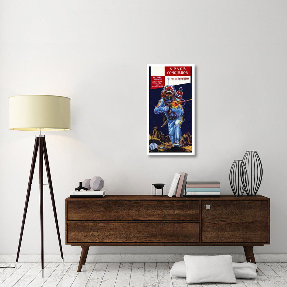 "Space Conqueror" Digital Paper Print by Retrobot, 20"x38"