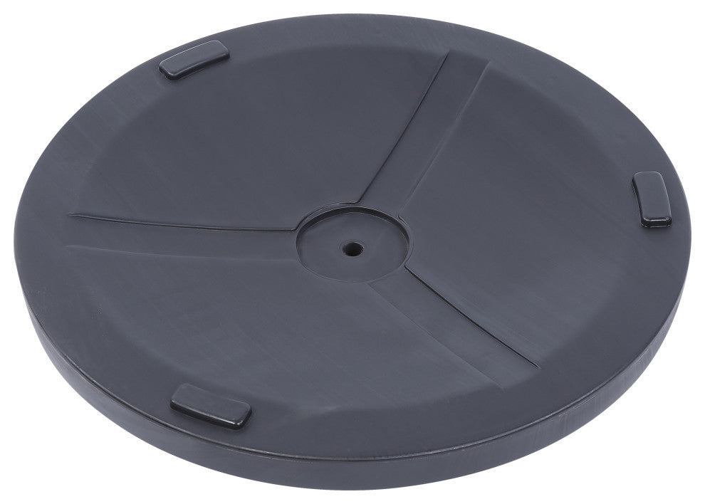 WestinTrends Round Resin Outdoor Patio Market Umbrella Base, Black