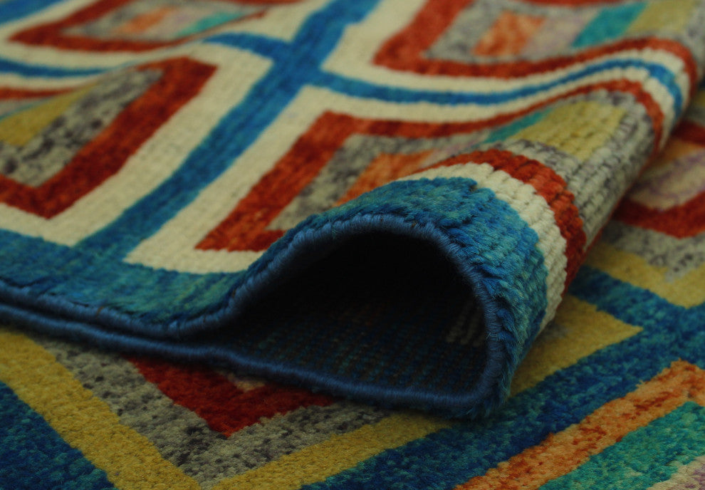 Balochi Mitchell Blue Rug
