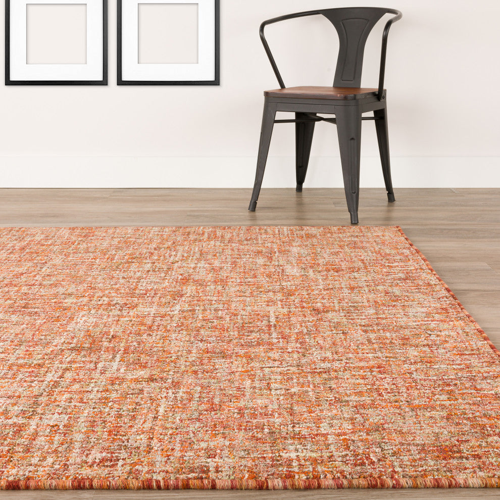 Mateo ME1 Paprika 10' x 10' Round Rug