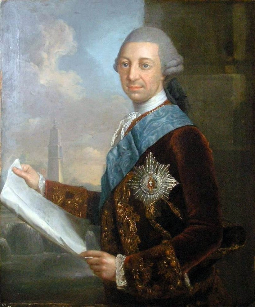 Georg David Matthieu Friedrich der Fromme, 20"x25" Wall Decal