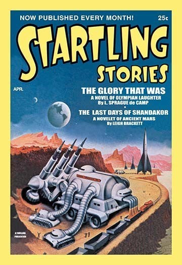 Startling Stories: Planet-Vac - Canvas Poster 20" x 30"