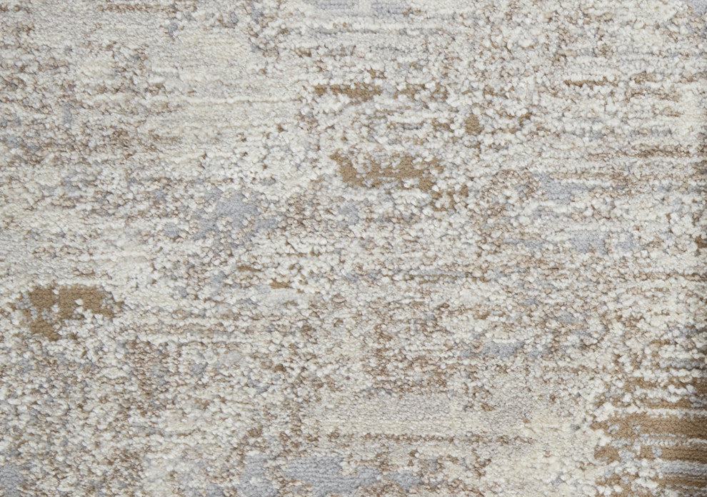 Weave & Wander Kayden Rug, Ivory/Gray, 2'-10" X 7'-10"