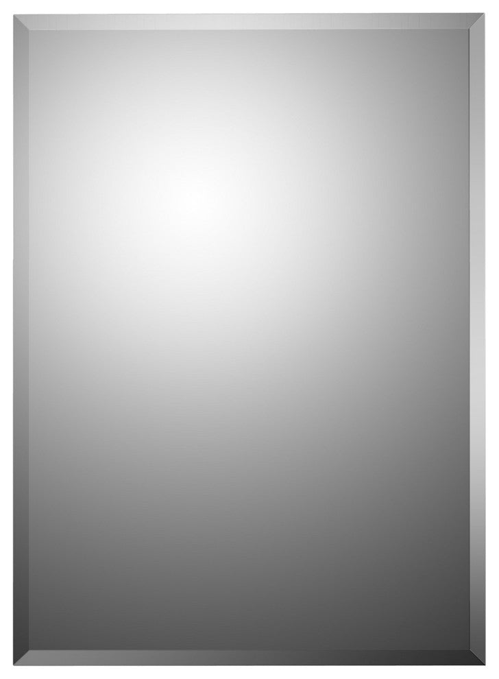 Euroline Medicine Cabinet, 16"x22", Beveled Edge, Flush Mounted