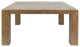 Gilcrest Square Aged Oak Wood Dining Table