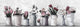 "Fresh Cut Flowers" Painting Print on Wrapped Canvas, 60"x20"