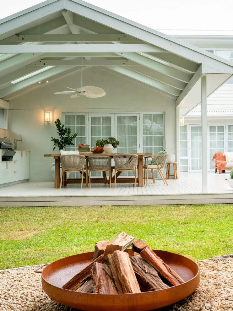 Lucci Air Bali 52" DC Ceiling Fan With Light, Antique White