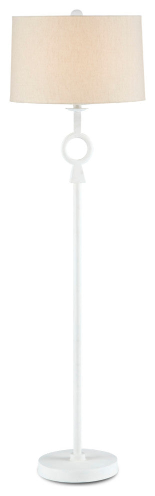 Germaine White Floor Lamp