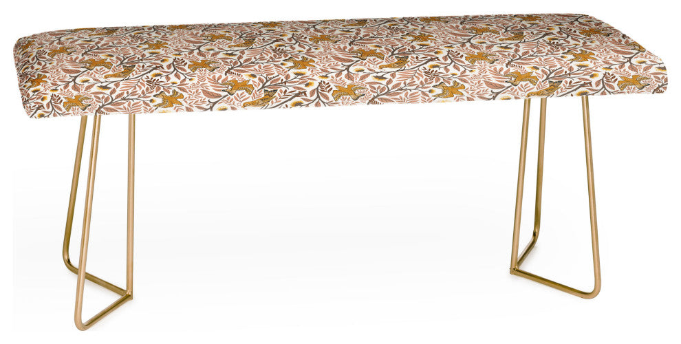 Deny Designs Avenie Secret Garden Petals VIII Bench