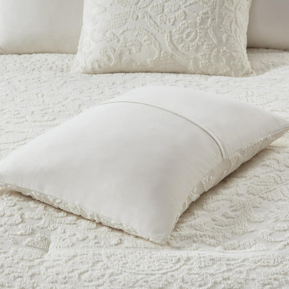 3 Piece Tufted Woven Comforter Set