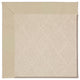 Zoe-White Wicker Machine Tufted Rectangle Rug, Ecru, 2'x3'