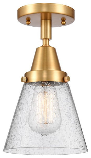 INNOVATIONS LIGHTING 447-1C-SG-G64 Small Cone Flush Mount