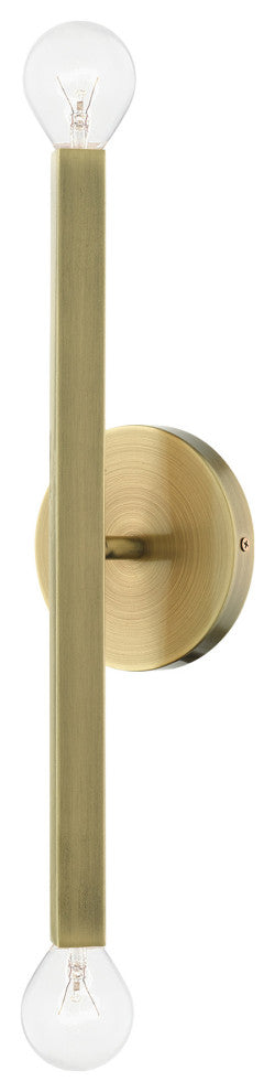 Antique Brass Modern, Urban, Sputnik, Dynamic, Timeless Sconce